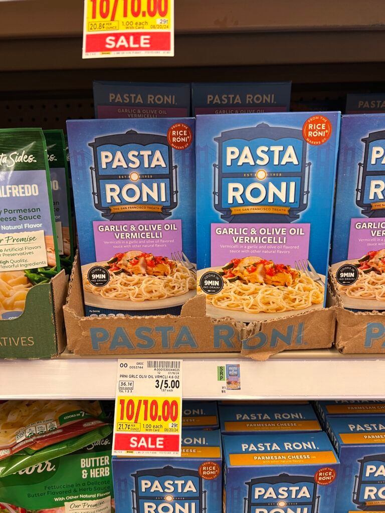 rice and pasta roni kroger shelf image (2)