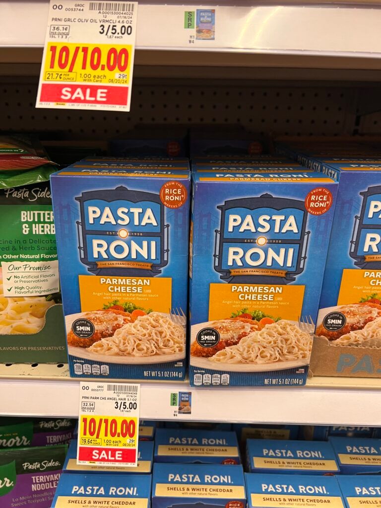 rice and pasta roni kroger shelf image (2)