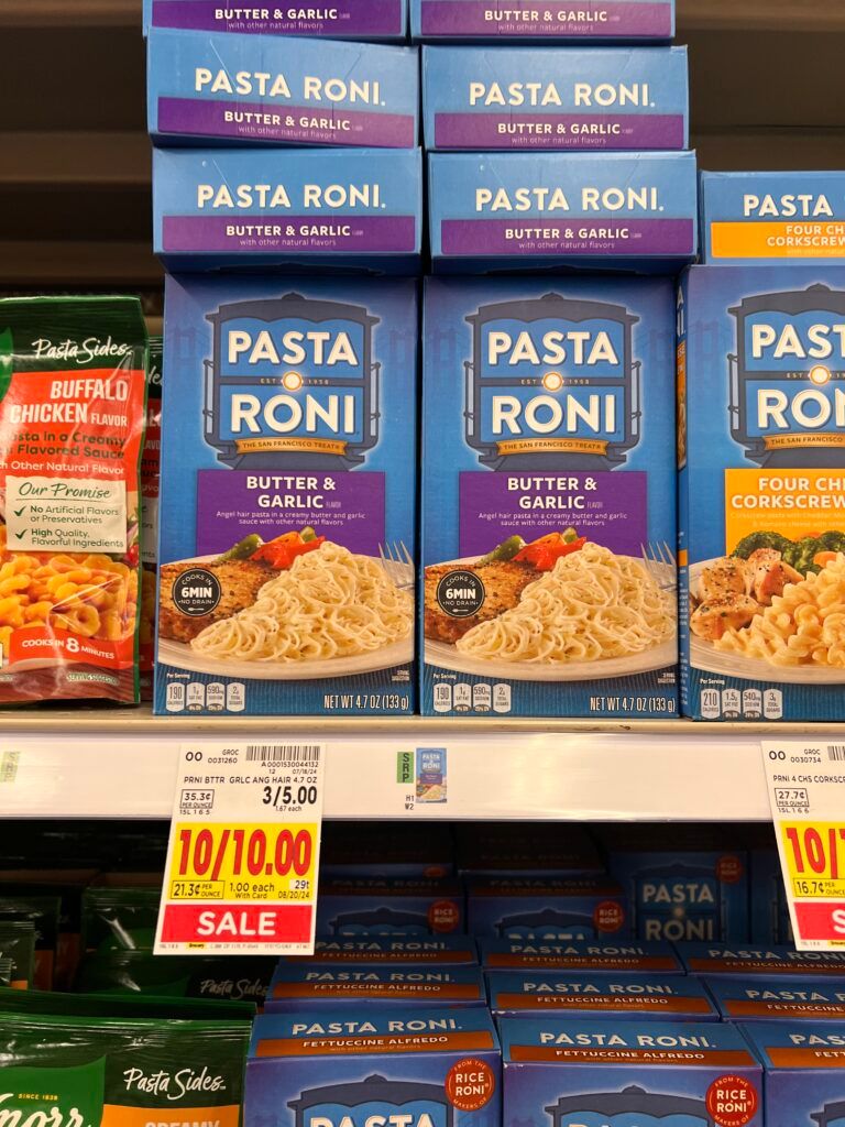 rice and pasta roni kroger shelf image (2)