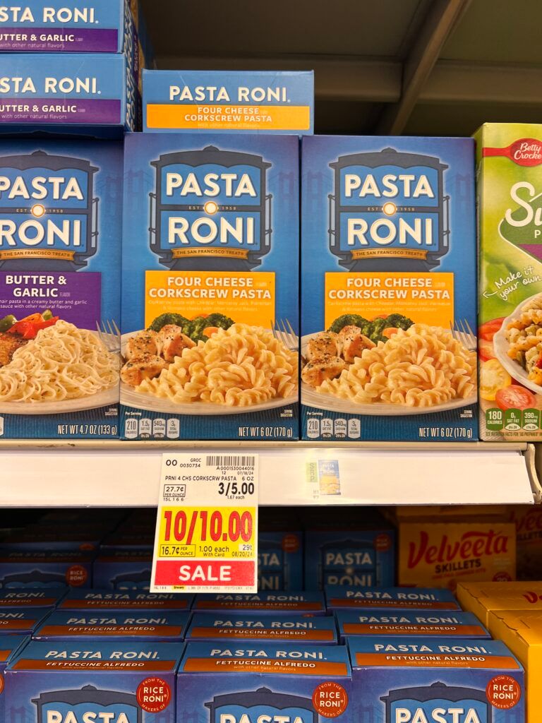 rice and pasta roni kroger shelf image (2)