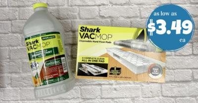 shark vacmop pads and cleaner kroger krazy