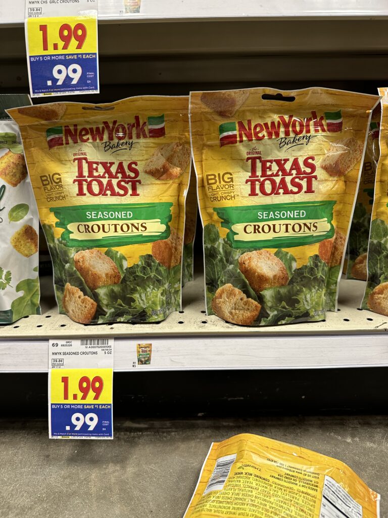 new york bakery croutons kroger shelf Image