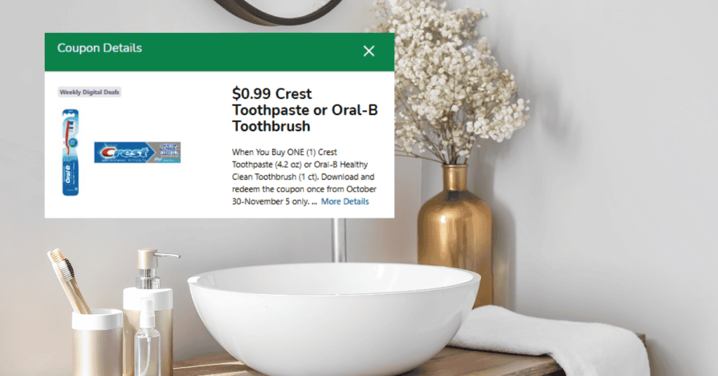 Crest toothpaste kroger digital coupon