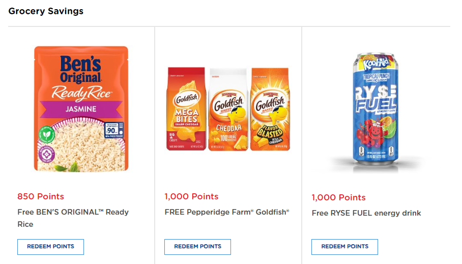 Grocery Points POINTS REWARDS PLUS Kroger