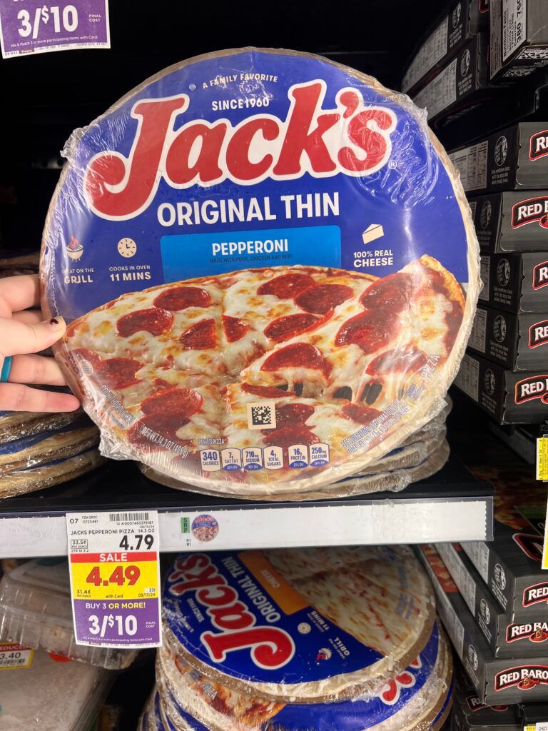 Jack's Pizza and Sticks kroger shelf image (1)