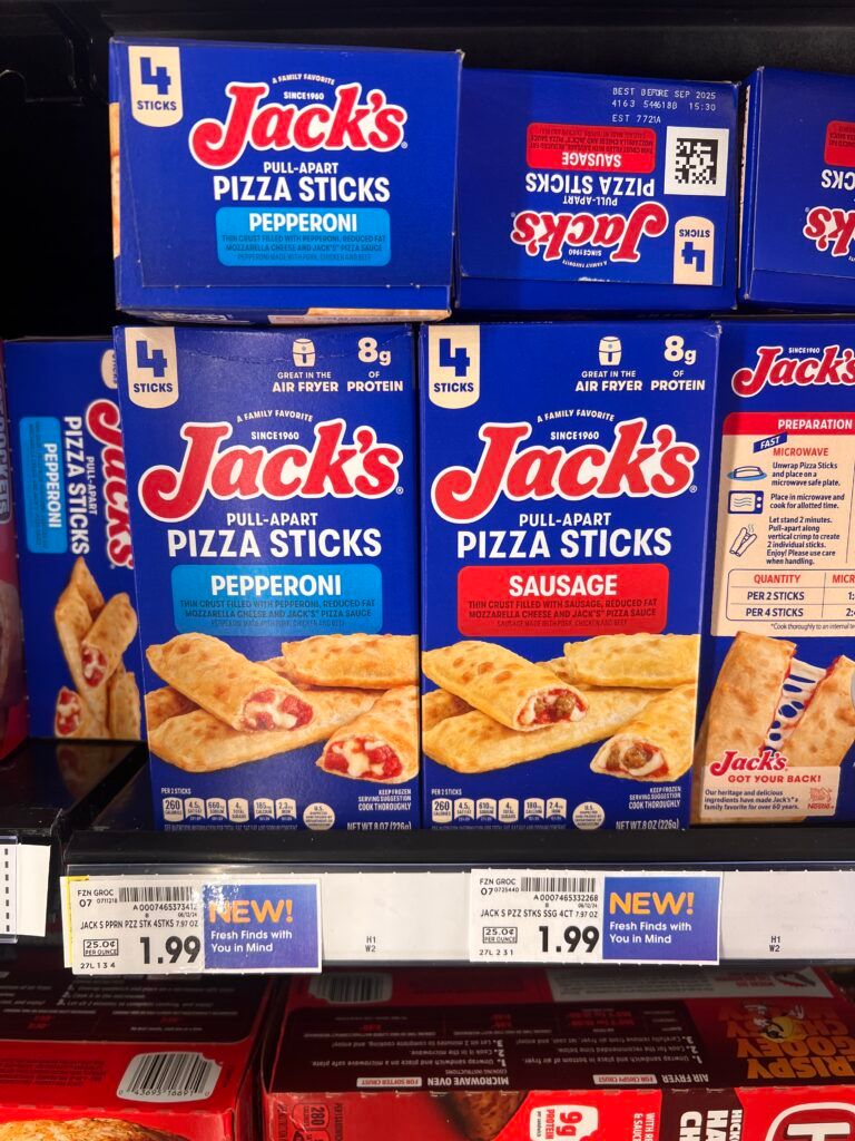 Jack's Pizza and Sticks kroger shelf image (1)