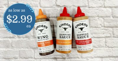 Kinder's Sauces and Dips Kroger Krazy 1