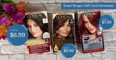 L'Oreal Paris Preference, Feria and Excellence Hair Color Kroger Krazy