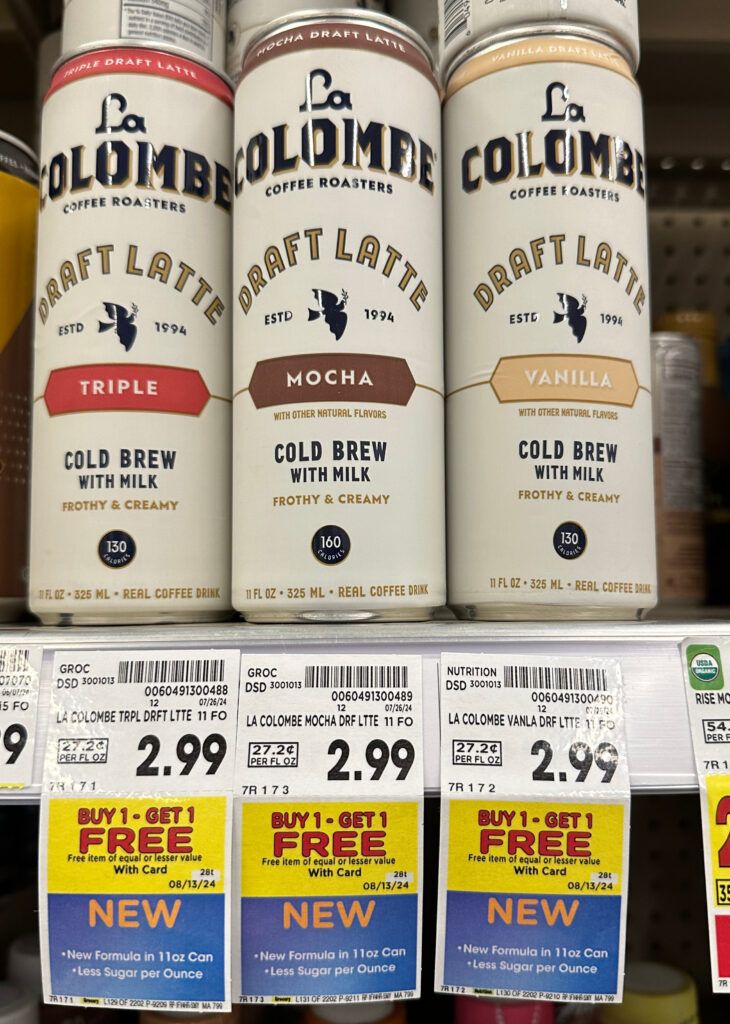 La Colombe Cold Brew Kroger Shelf Image