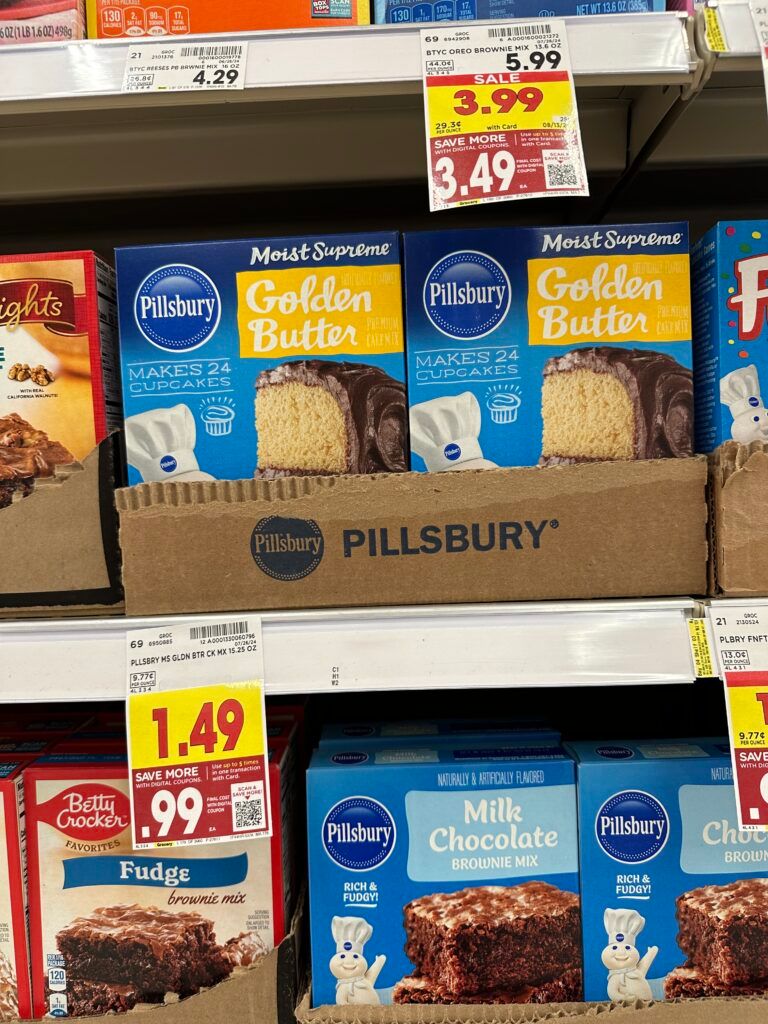  Pillsbury Cake or Frosting  Kroger Shelf Image