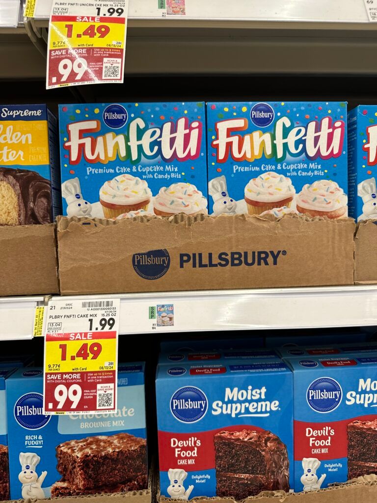  Pillsbury Cake or Frosting  Kroger Shelf Image