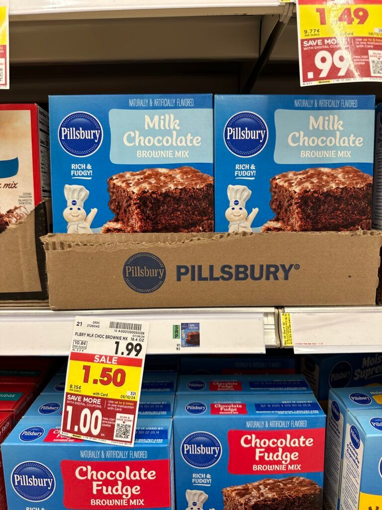  Pillsbury Cake or Frosting  Kroger Shelf Image