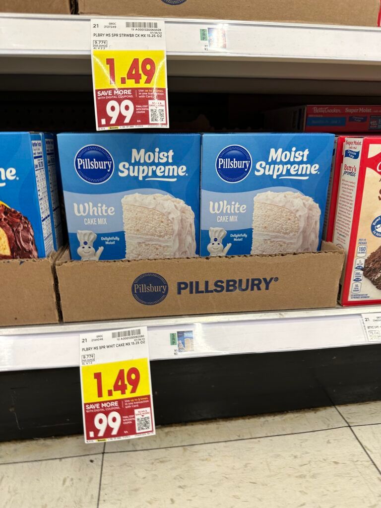  Pillsbury Cake or Frosting  Kroger Shelf Image