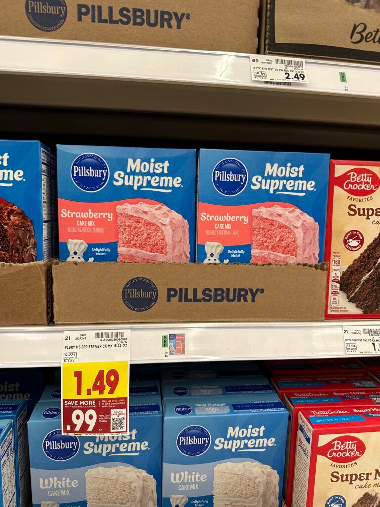  Pillsbury Cake or Frosting  Kroger Shelf Image