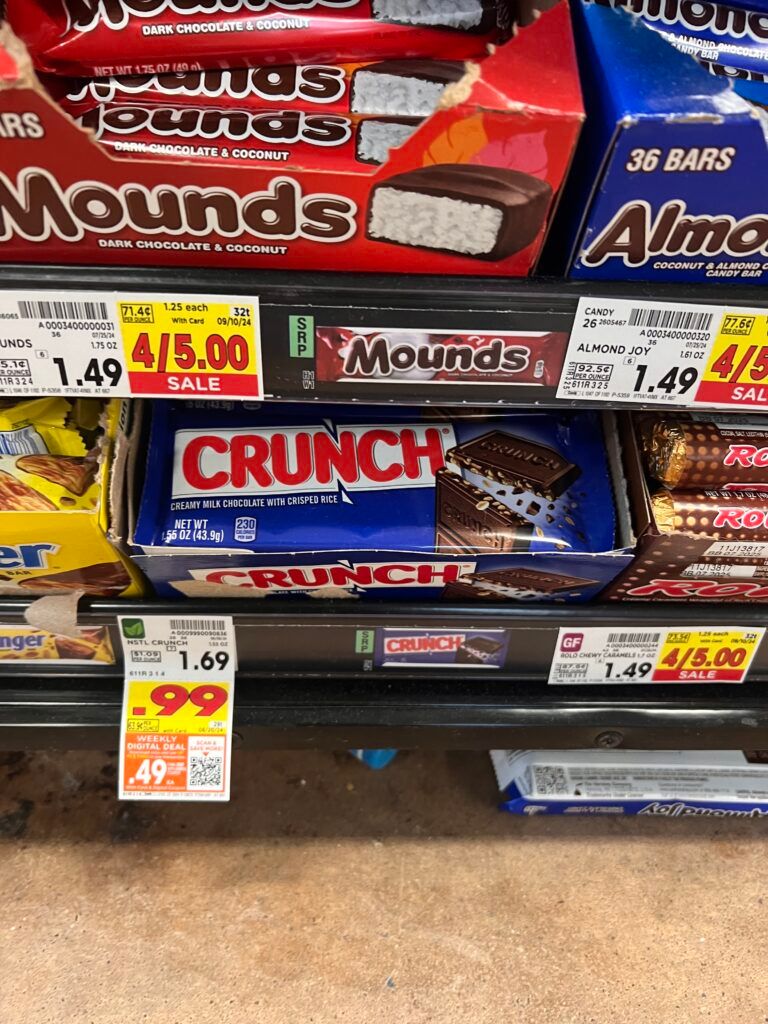 crunch bar kroger shelf image