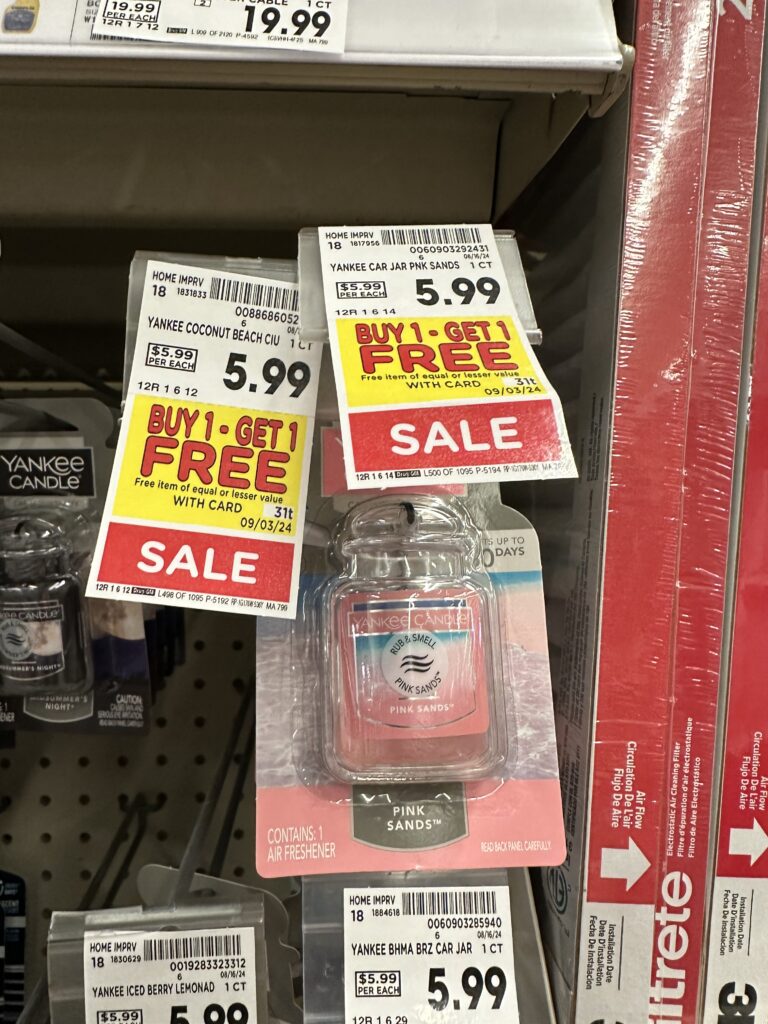 Yankee Car Fresheners Kroger Image