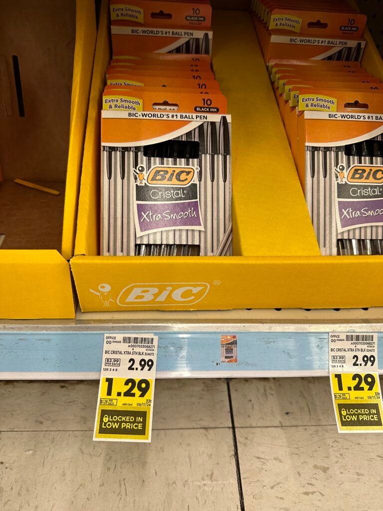 bic kroger shelf image 