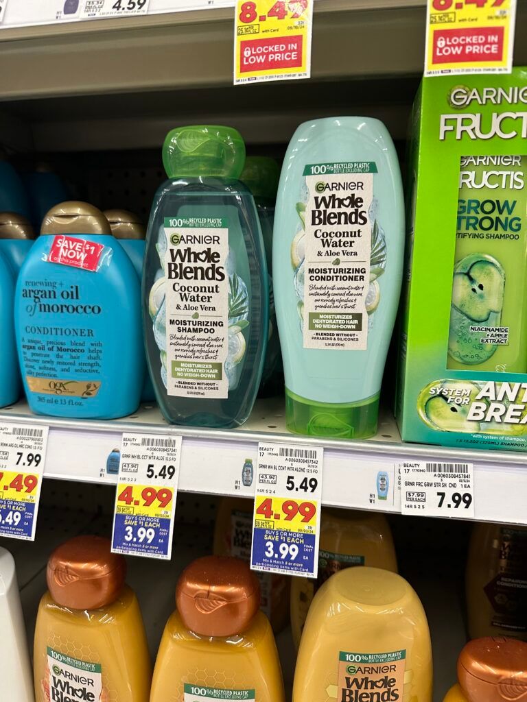 Garnier Whole Blends Kroger Shelf Image