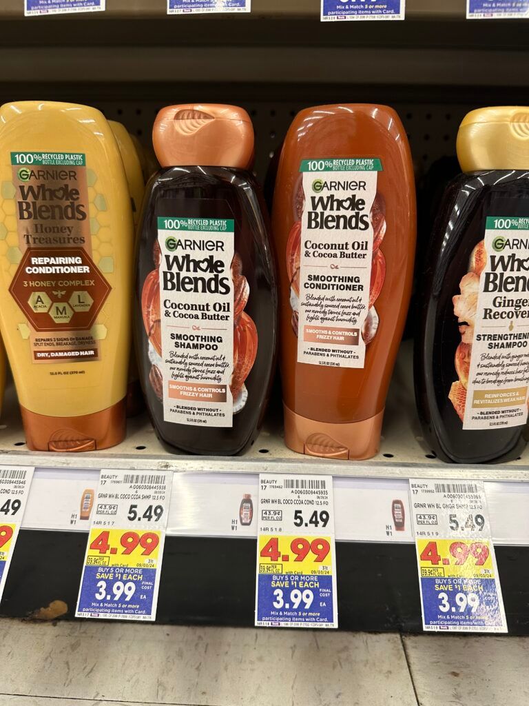 Garnier Whole Blends Kroger Shelf Image