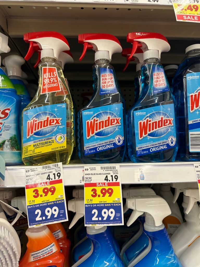 windex kroger shelf image