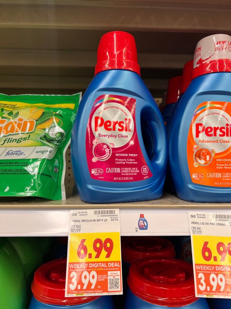 Persil Laundry Kroger Shelf Image