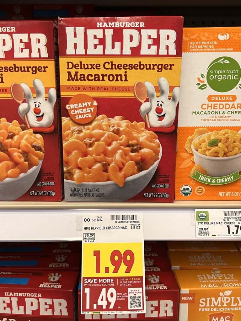 Hamburger Helper Kroger Shelf image