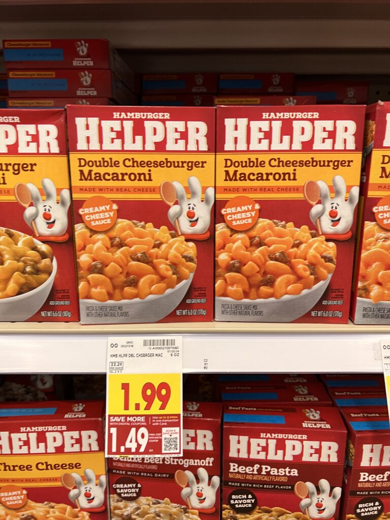 Hamburger Helper Kroger Shelf image