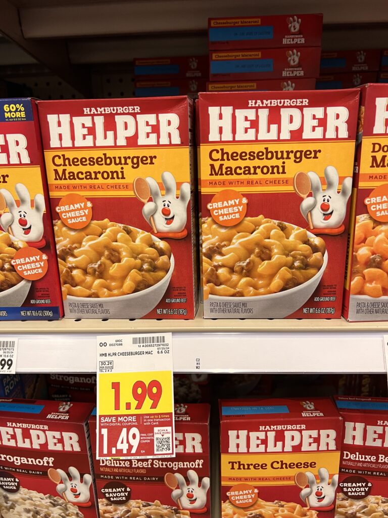 Hamburger Helper Kroger Shelf image