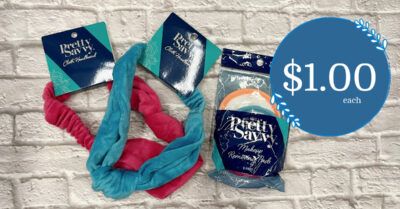 Pretty Savvy Makeup Removing Pads and Cloth Headband Kroger Krazy 1