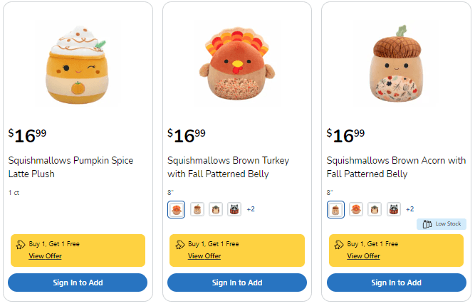 Squishmallows Kroger