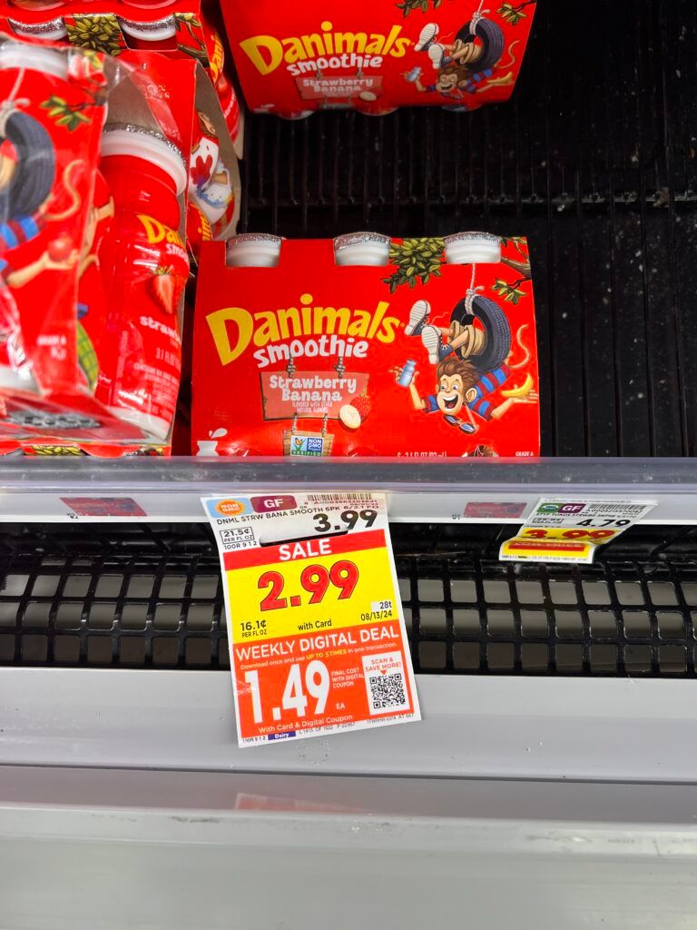 activia, danimals and yocrunch kroger shelf image (1)