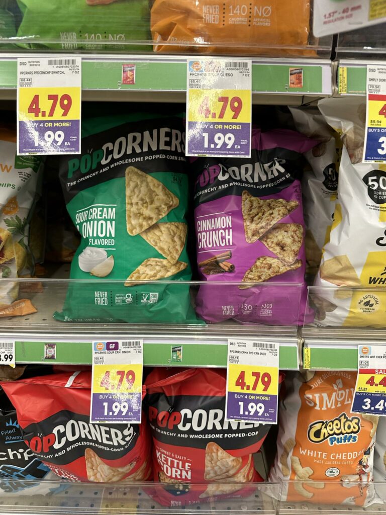 popcorners kroger shelf image