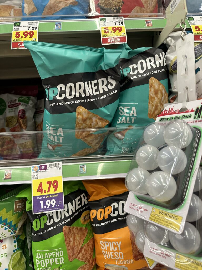 popcorners kroger shelf image