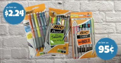 bic cristal and mechanical pencils kroger krazy