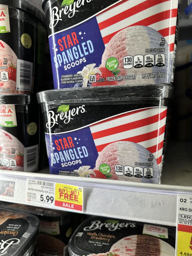 breyers ice cream kroger shelf image (1)