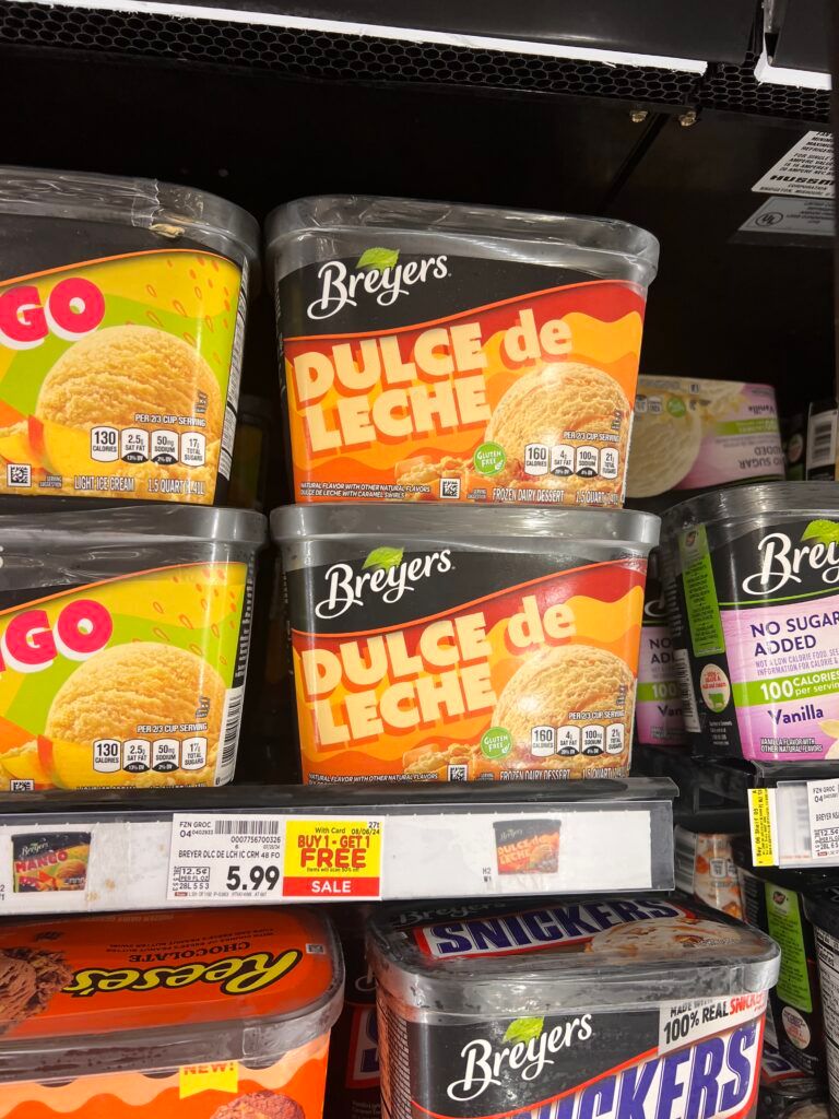 breyers ice cream kroger shelf image (1)