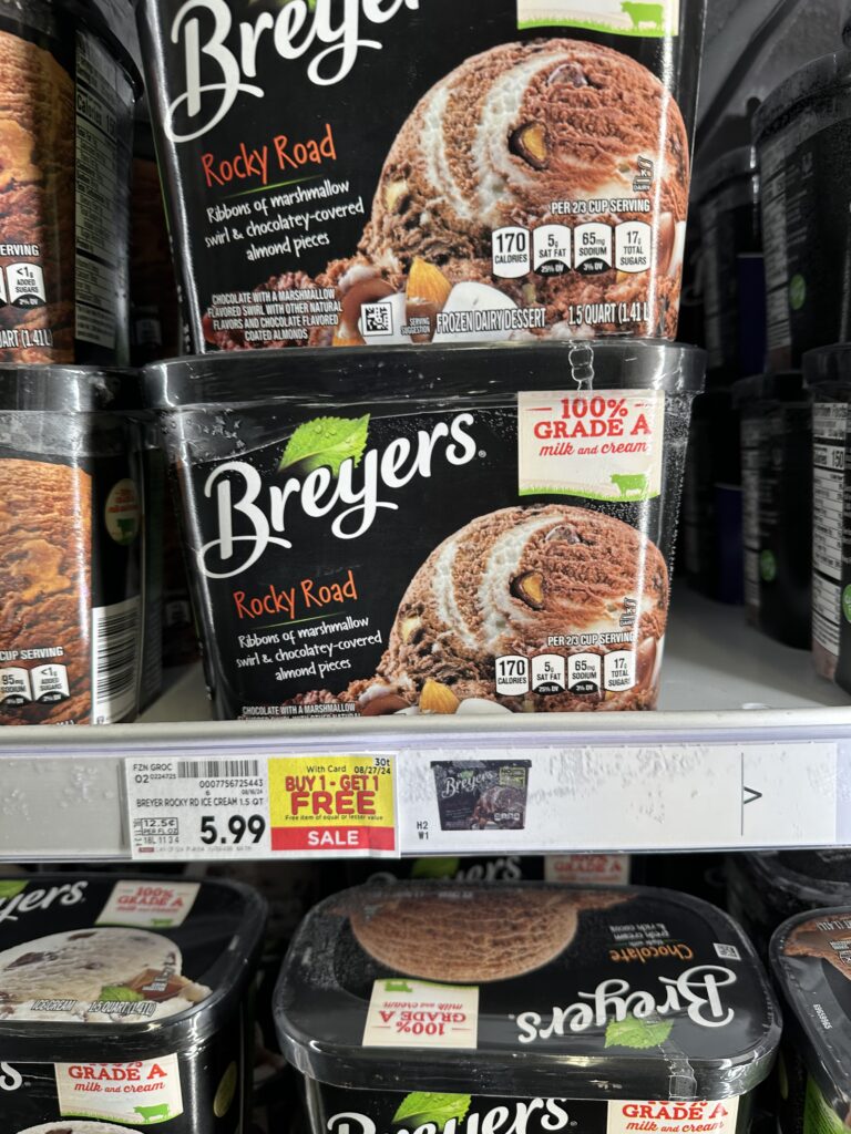 breyers ice cream kroger shelf image (1)