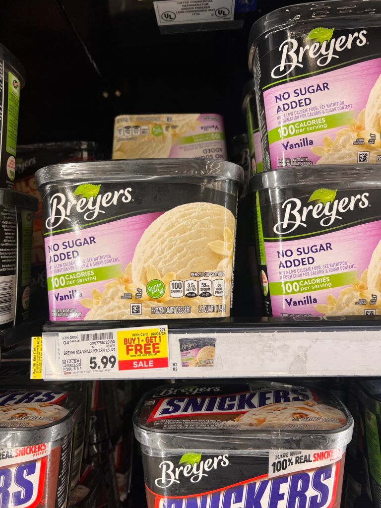 breyers ice cream kroger shelf image (1)