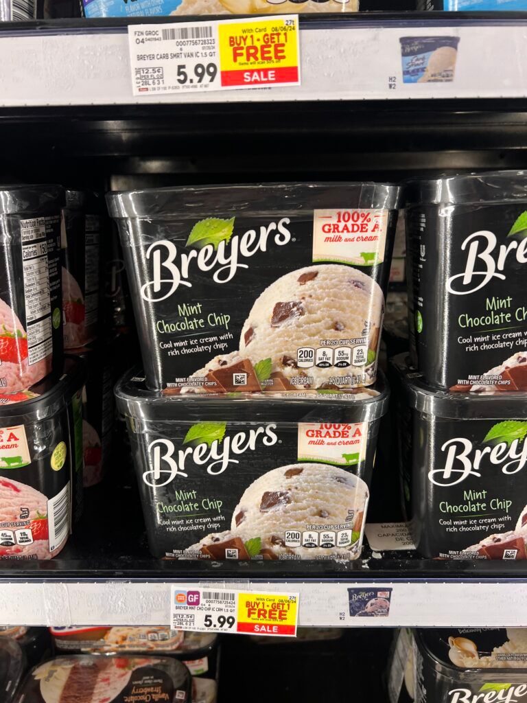 breyers ice cream kroger shelf image (1)