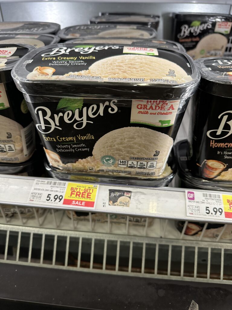 breyers ice cream kroger shelf image (1)