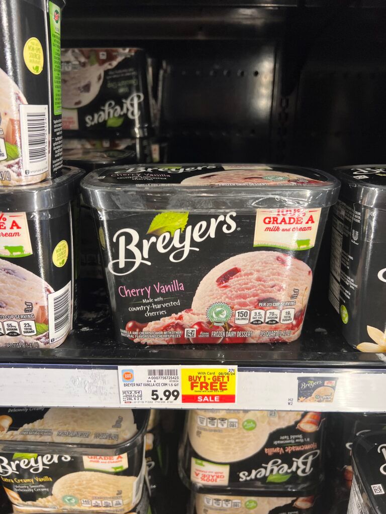 breyers ice cream kroger shelf image (1)