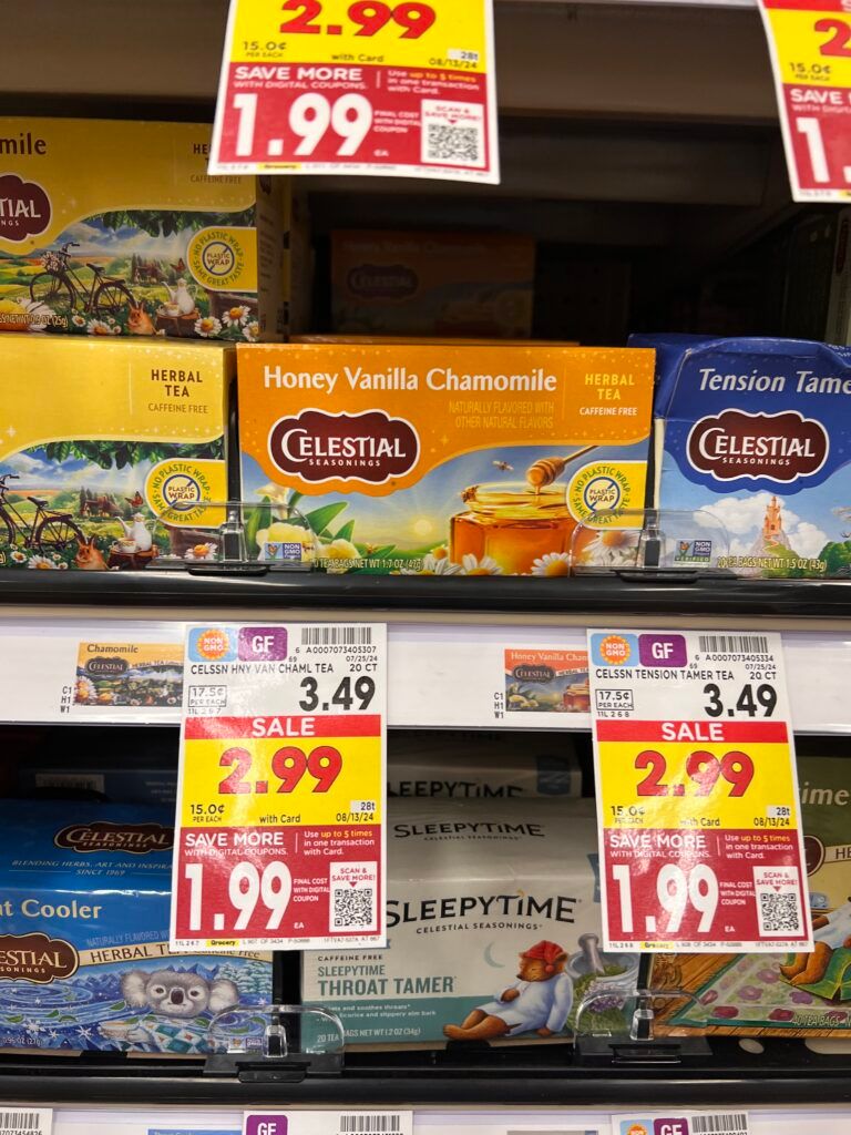 celestial seasons kroger shelf image (1)