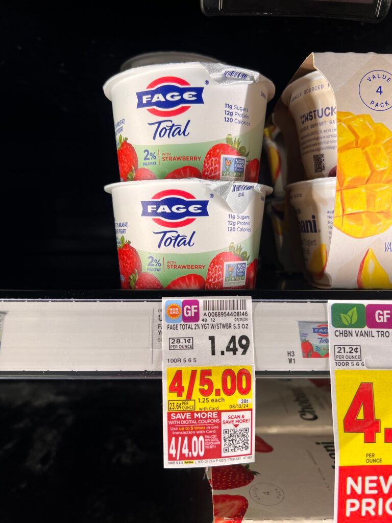 fage yogurt kroger shelf image (1)