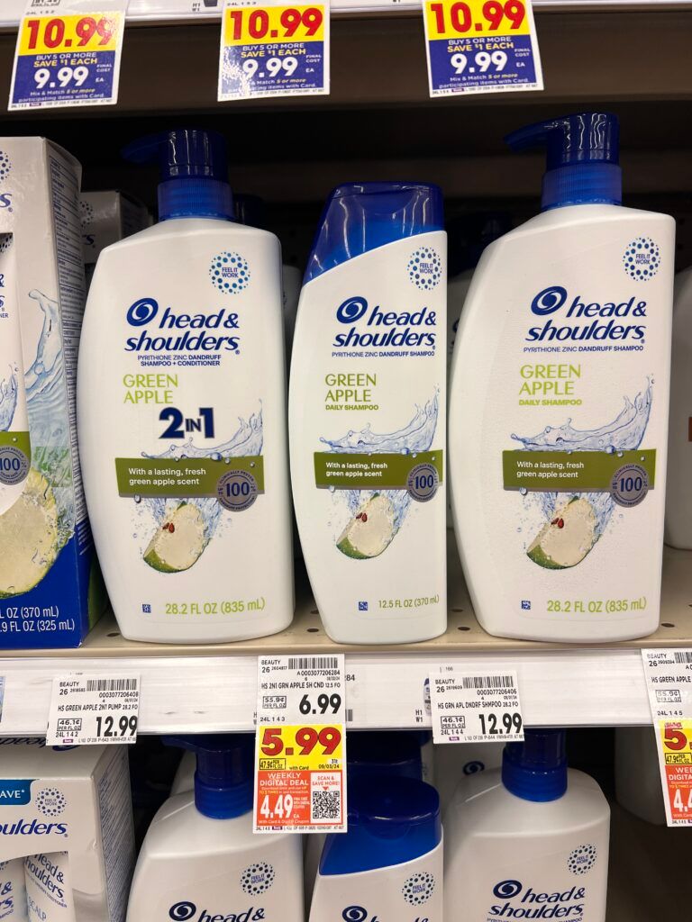 head and shoulders kroger shelf image (1)