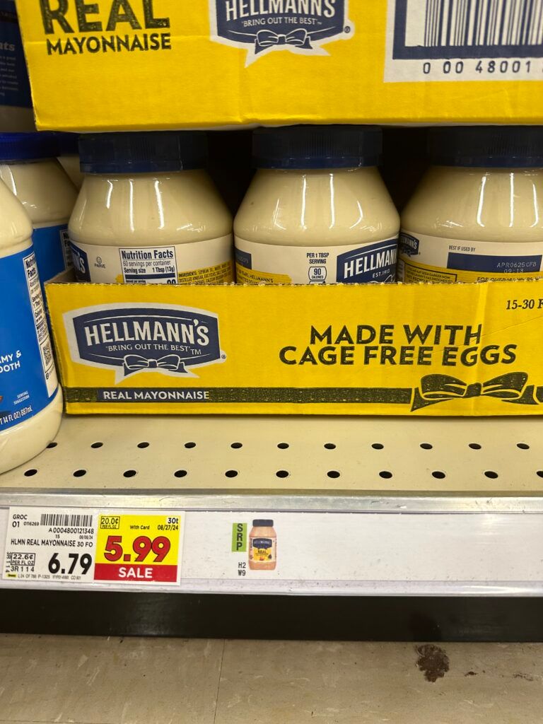 hellmanns mayo kroger shelf image (1)