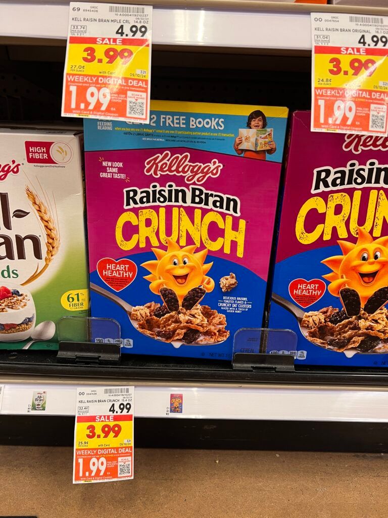 kelloggs cereal kroger shelf image (1)