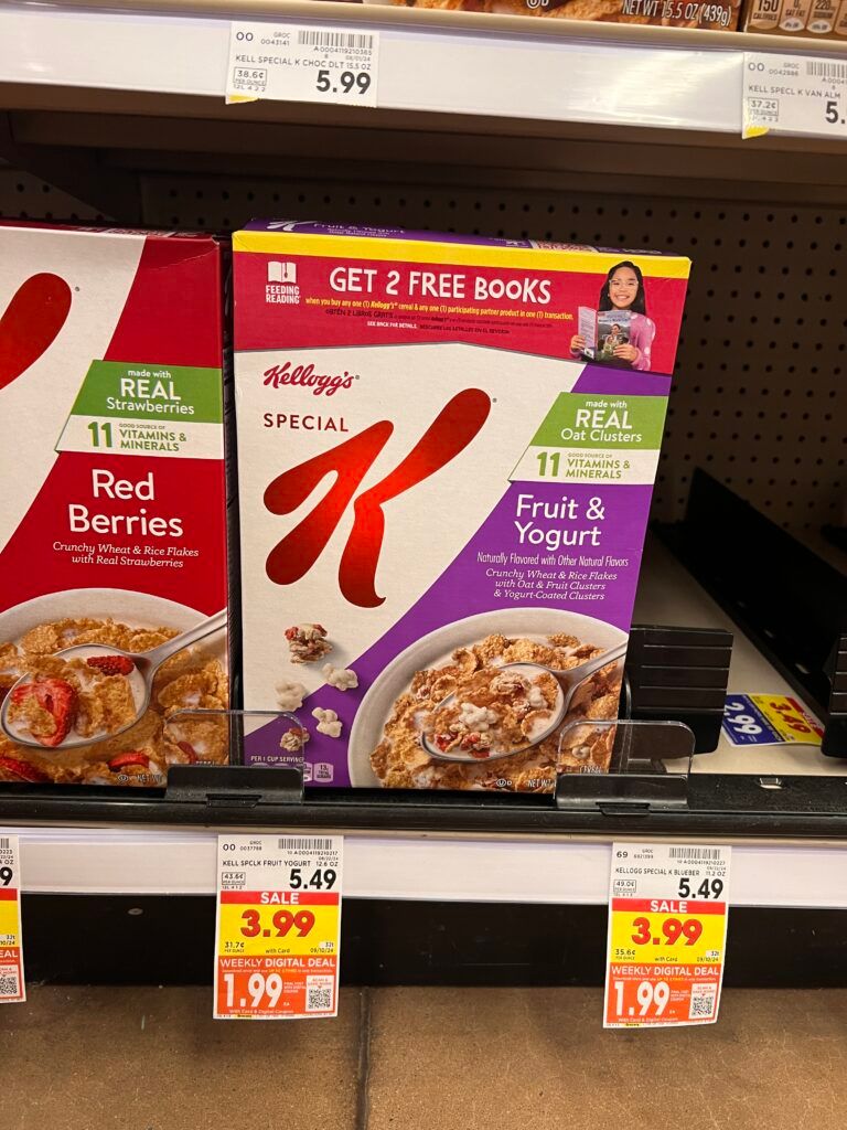 kelloggs cereal kroger shelf image (1)