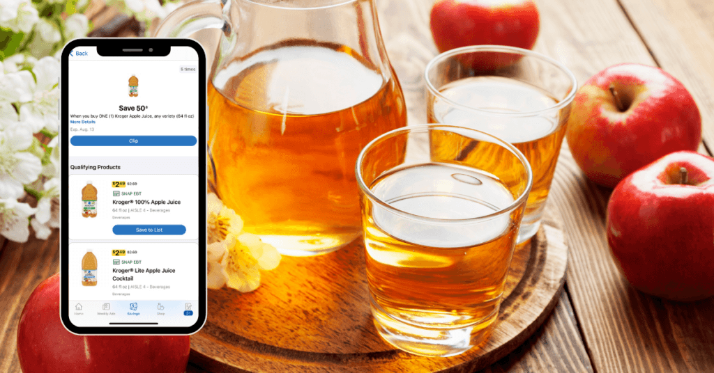 kroger juice cocktail digital