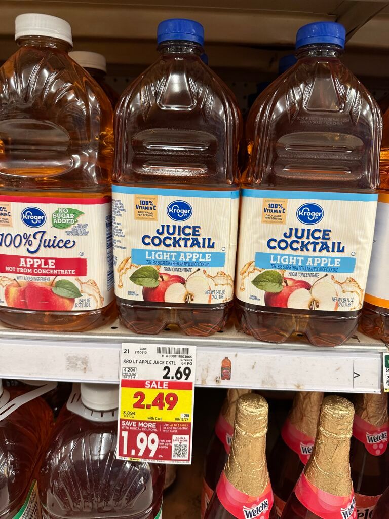 kroger juice cocktail shelf image (1)