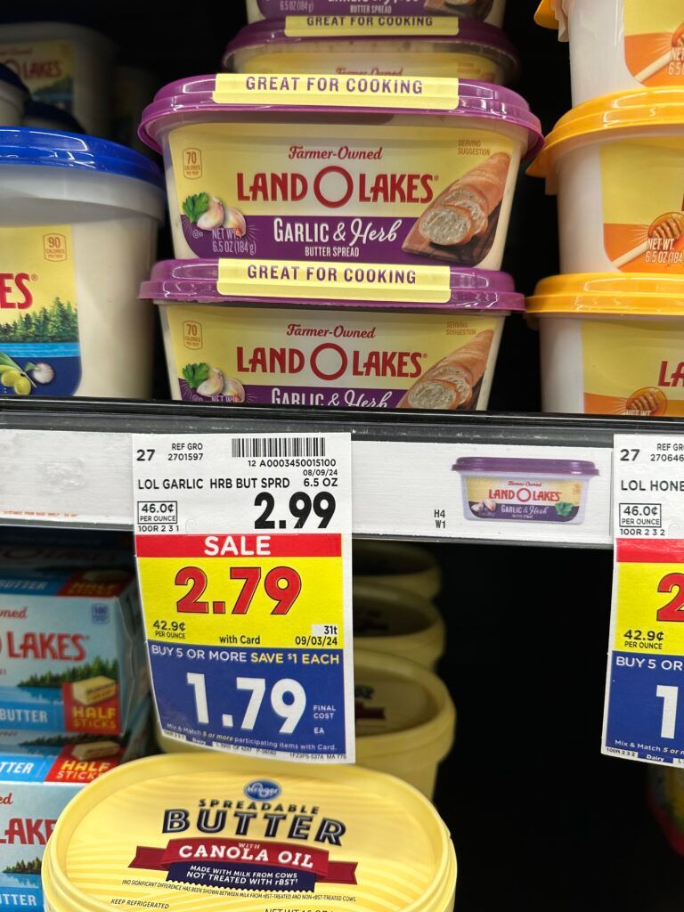 land o lakes spread kroger shelf image (2)